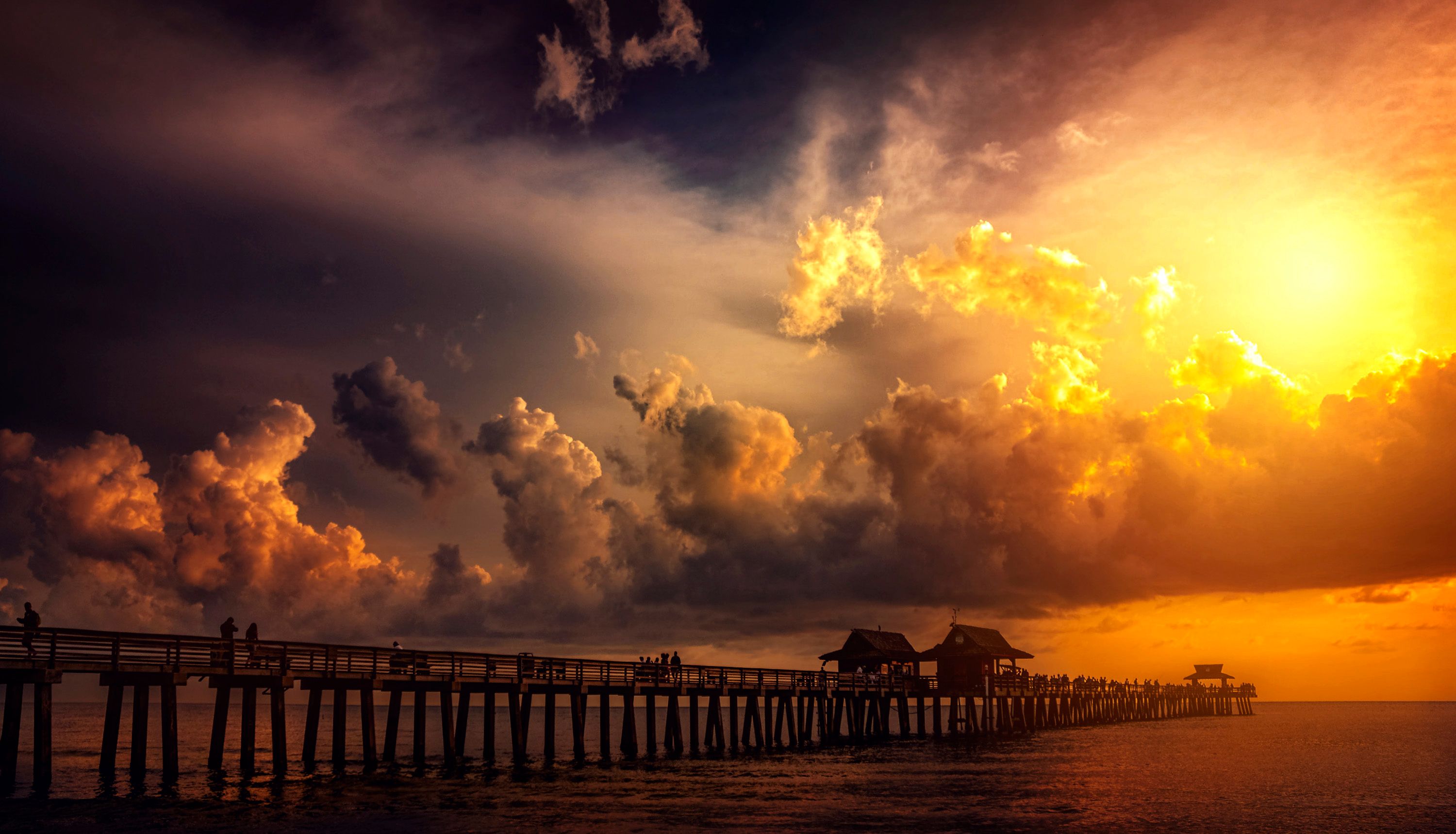 Coastal view of Naples, Florida